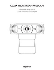 Logitech C922X Guia De Instalacion