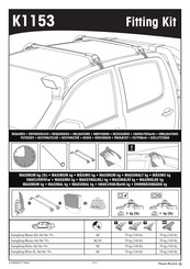 Yakima K1153 Instrucciones De Montaje