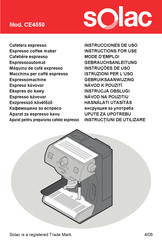 SOLAC CE4550 Instrucciones De Uso