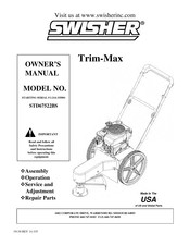 Swisher Trim-Max STD67522BS Manual Del Propietário