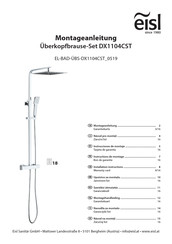 eisl DX1104CST Instrucciones De Montaje