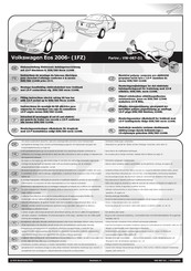 ECS Electronics VW-087-D1 Instrucciones De Montaje