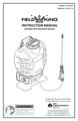 FIELDKING 190723W Manual De Instrucciones