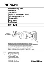 Hitachi CR 13VC Instrucciones De Manejo