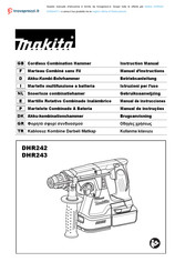 Makita DHR243Y1J Manual De Instrucciones