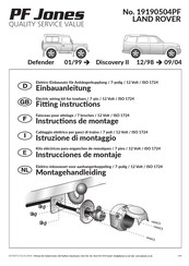 PF Jones 19190504PF Instrucciones De Montaje