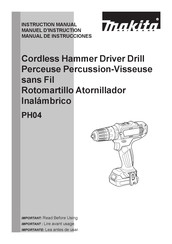 Makita PH04 Manual De Instrucciones