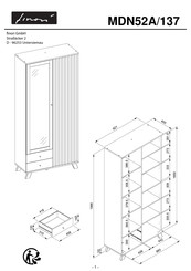 finori MDN52A/137 Instrucciones De Montaje