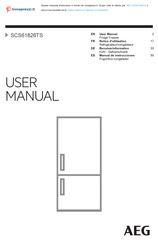 AEG SCS61826TS Manual De Instrucciones