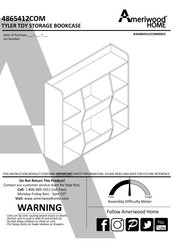 Ameriwood HOME 4865412COM Instrucciones De Montaje