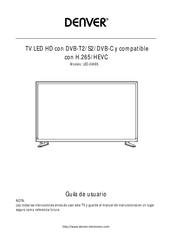 Denver LED-2469S Guia Del Usuario