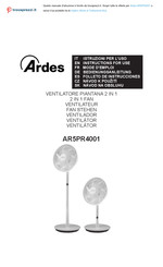 ARDES AR5PR4001 Folleto De Instrucciones