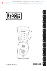 Black+Decker BXJB1000E Manual Del Usuario