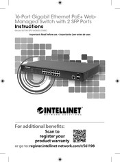 Intellinet Network Solutions IPS-16GM02-374W Instrucciones