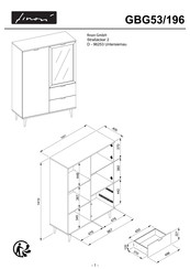 finori GBG53/196 Instrucciones De Montaje