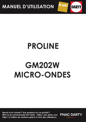 Proline GM202W Manual De Instrucciones