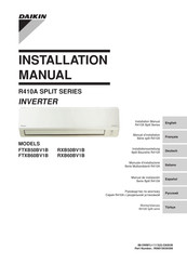 Daikin RXB60BV1B Manual De Instalación