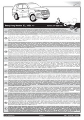 ECS Electronics SY-023-DXC Instrucciones De Montaje