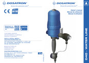 dosatron D40WL3000IE Manual De Utilización