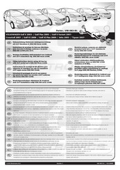 ECS Electronics VW-083-B1 Instrucciones De Montaje