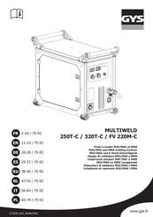 GYS MULTIWELD FV 220M-C Manual Del Usuario