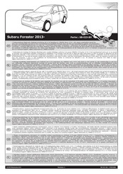 ECS Electronics SB-023-BH Instrucciones De Montaje