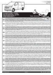 ECS Electronics RN-164-BH Instrucciones De Montaje