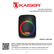 Kaiser KSW-5004 Manual De Instrucciones