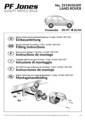 PF Jones 19190503PF Instrucciones De Montaje