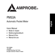 Amprobe PM53A Manual De Uso