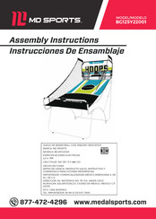 MD SPORTS BG125Y22001 Instrucciones De Ensamblaje