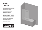 RAVAK BVS2 100 R Instrucciones De Montaje