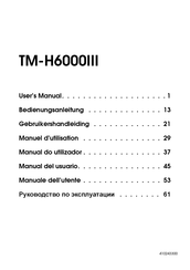 Epson TM-H6000III Manual Del Usuario