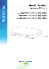 Mettler Toledo PBA655-A Manual De Usuario