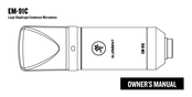 Mackie ELEMENT EM-91C Manual Del Propietário