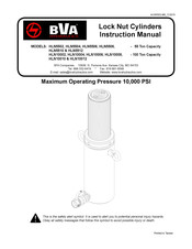 BVA Hydraulics HLN5506 Manual De Instrucciones