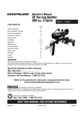 Southland SLS20825 Manual Del Operador