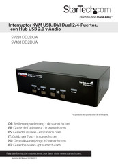 StarTech SV231DD2DUA Guia Del Usuario