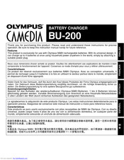 Olympus CAMEDIA BU-200 Manual De Instrucciones