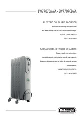 DeLonghi EW7707CM-6A Manual De Instrucciones