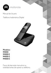 Motorola M4000 Manual De Usuario