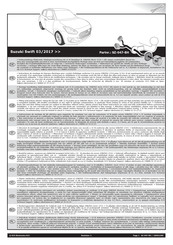 ECS Electronics SZ-047-BH Instrucciones De Montaje