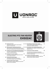 VONROC EH502AC Traducción Del Manual Original