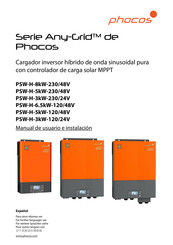 Phocos PSW-H-6.5kW-120/48V Manual De Usuario E Instalacion