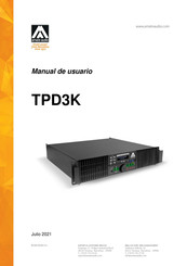 Amate Audio TPD3K Manual De Usuario