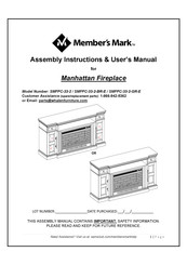 Member's Mark SMFPC-33-2-BR-E Instrucciones De Montaje