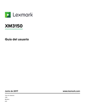 Lexmark XM3150 Guia Del Usuario