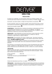 Denver DRS-1700 Manual Del Usuario