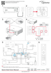 Optoma ZU820T Manual De Instrucciones