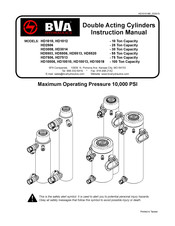 BVA Hydraulics HD3014 Manual De Instrucciones